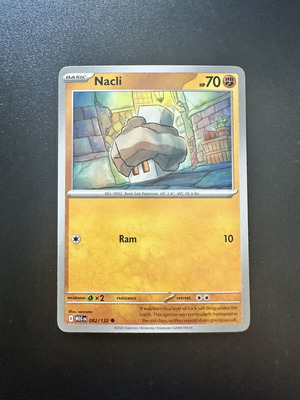 Nacli 082/132 Mega Evolution Pokemon card