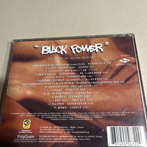 Black Power CD used, hip-hop