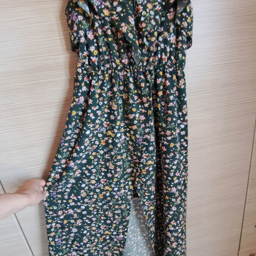 Shein dress, colorful green, size S