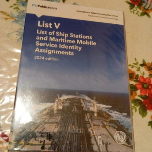 List V CD, ship stations and maritime mobile service identity assignments 2024 edition