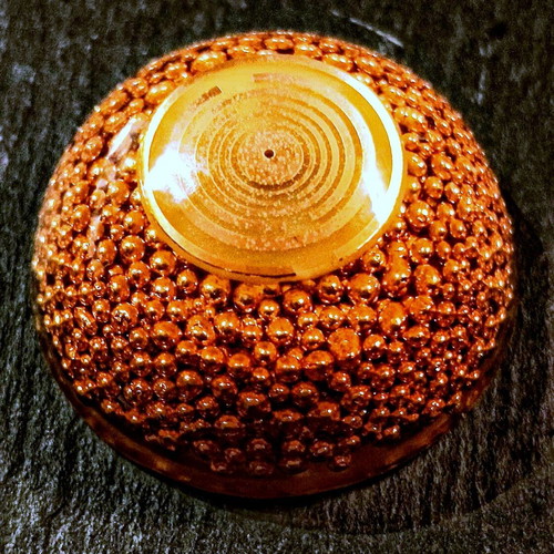 Orgonite Golden Copper Shield like new with gold-plated MWO antennas