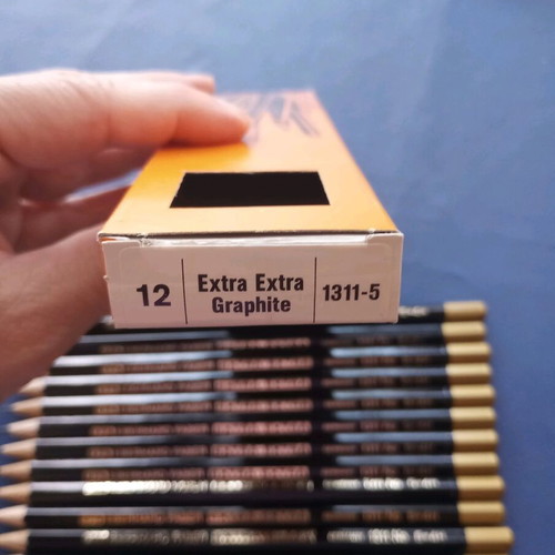 Eberhard Faber Extra-Extra 1311 No 5=4H pencils new, pack of 12