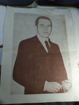 Royal Family King Konstantinos collectible flyer like new