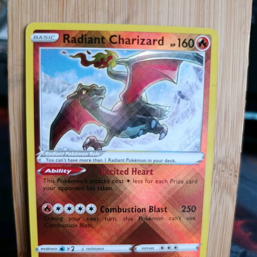 Pokemon Radiant Charizard Crown Zenith new