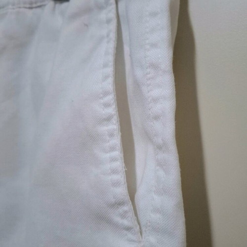 White men's linen shorts Zara XL like new