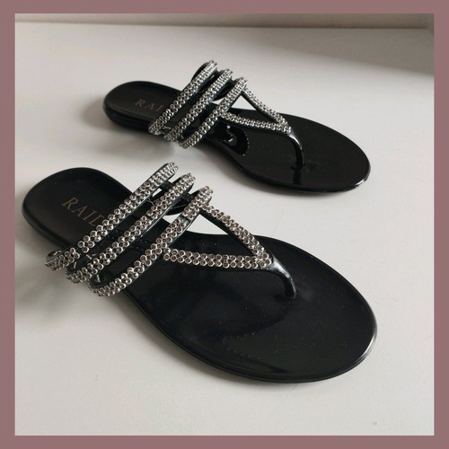 Raid women's sandals size 36 like new, black