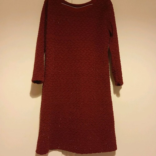 Midi dress red like new, size M