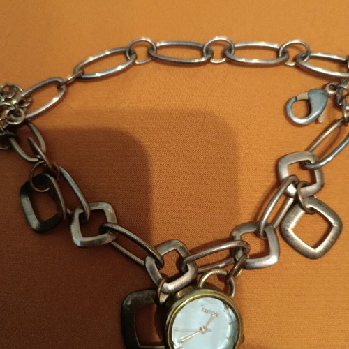 Triton bracelet with watch on chain, functional