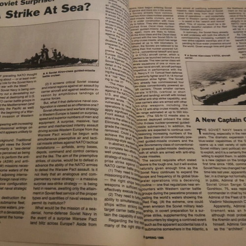 Combat Weapons collectible magazine used, Spring 1986
