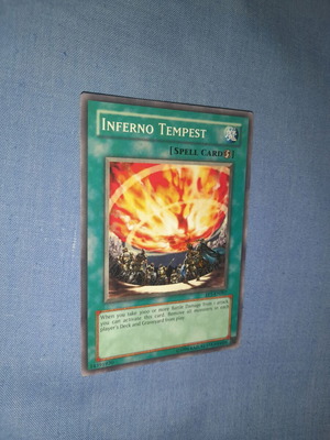 Yu Gi Oh Inferno Tempest Spell κάρτα καινούργια