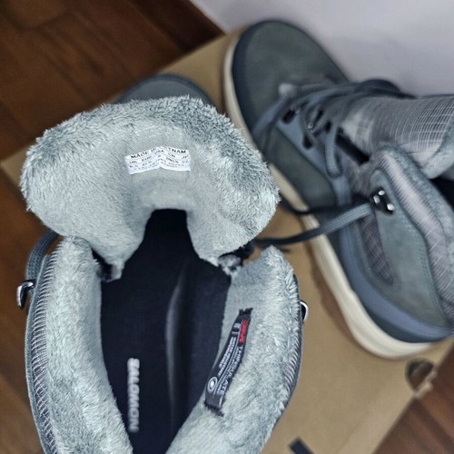 Salomon boots new, grey, winter hiking and ski shoes