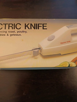 Vintage electric kitchen knife TS-385 like new (1994)