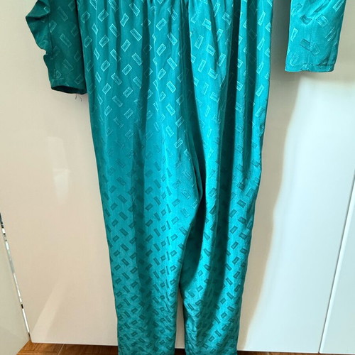 Vintage one-piece jumpsuit like new, turquoise