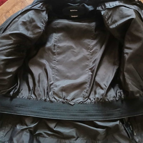 BMW Motorcycle Jacket No 46 Used Black with Gray Details
