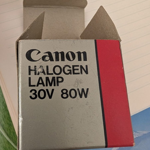 Canon Halogen Lamp 30V 80W new