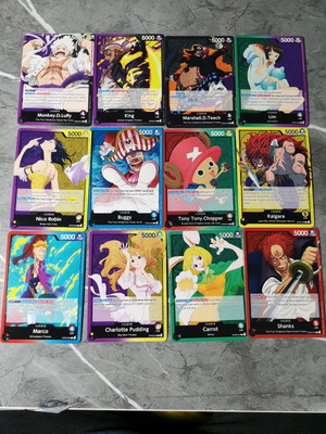 One Piece deck cards pack 180 new collectible