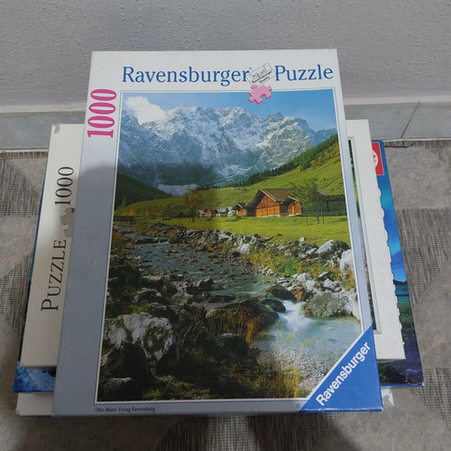 Puzzle Ravensburger 1000 pieces used