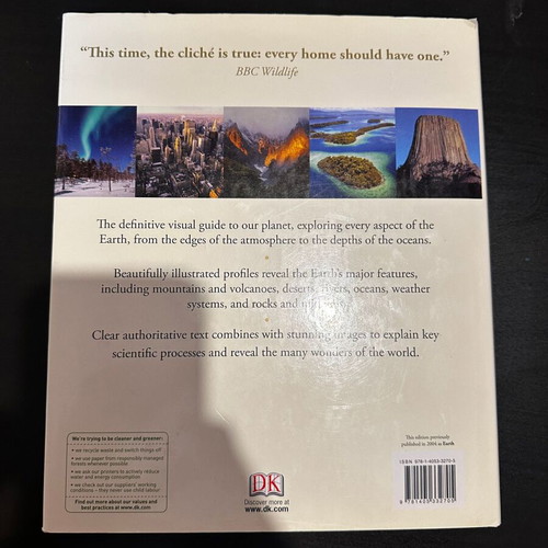 Illustrated Encyclopedia of the Earth like new, hardcover