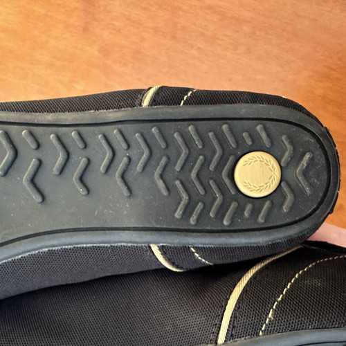 Fred Perry women's low shoes new, black with gold details size 39