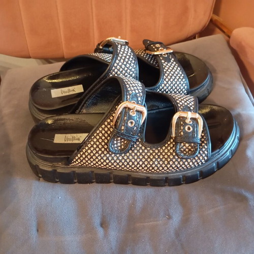 Vera Blum sandals like new, multicolor, sizes 39.5-40