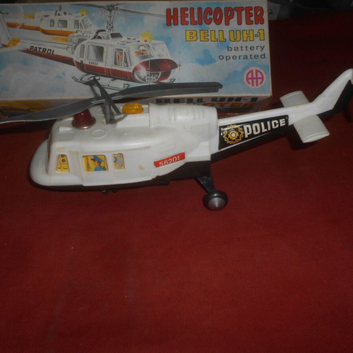 Ananiadis Bell UH-1 Police Helicopter Model 1970, like new