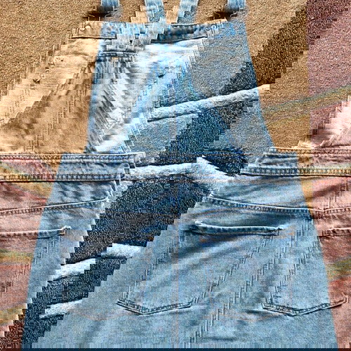 Jean σαλοπέτα Zara μπλε, σαν καινούργιο, μέγεθος S