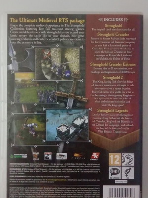 The Stronghold Collection PC game used, without manual
