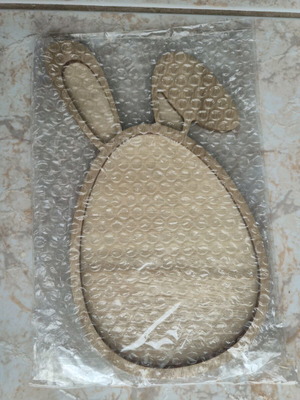 Wooden Easter Bunny Tray new for decoration 30×16