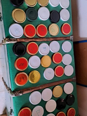 Jar lids used, pack of 44 pieces