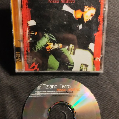Tiziano Ferro Rosso Relativo CD used