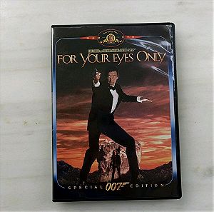 For your eyes only DVD - James Bond