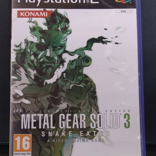 Metal Gear Solid 3 Snake Eater PS2 used, action game