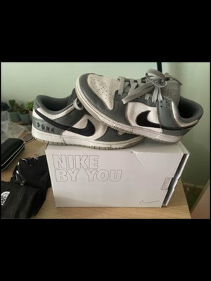 Nike Dunks customed used, gray, size 42.5