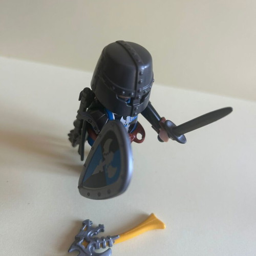 Playmobil Knights figure with weapons