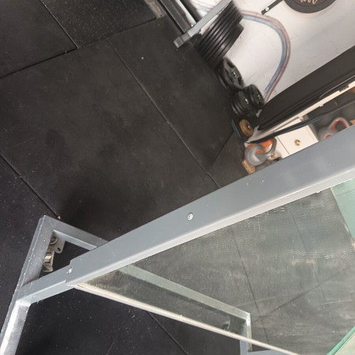 Whiteboard with mirror side, like new