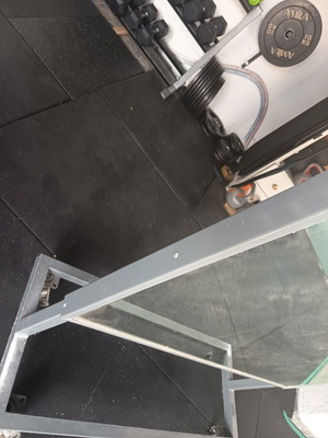 Whiteboard with mirror side, like new