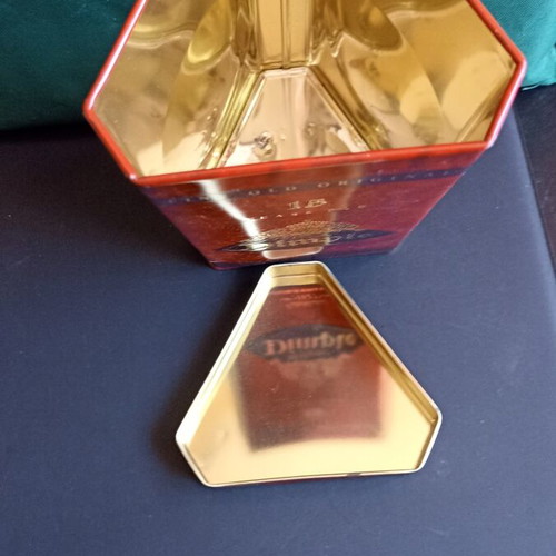 Vintage Dimple Whisky Tin Box 90s, like new