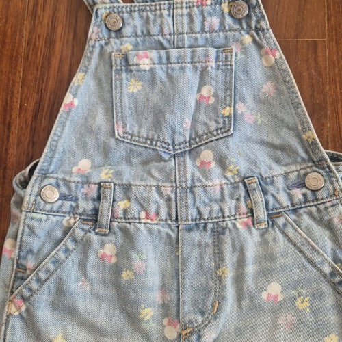 Gap denim overalls for girls 3 years like new