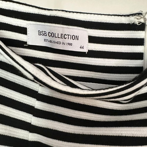 Pencil skirt BSB size 44 like new, black and white