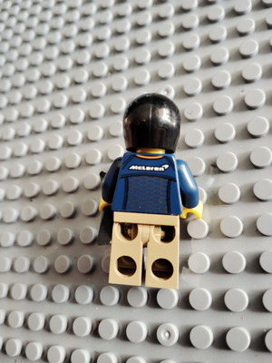 Lego McLaren Elva driver used minifigure
