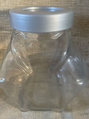 IKEA container used with glass body and gray plastic lid