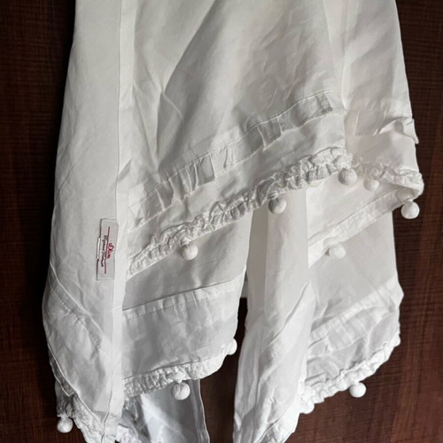 S.Oliver handkerchief new, 100% cotton, white