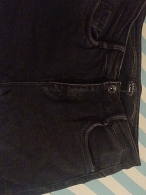 Black flared jeans used, size M 38 10