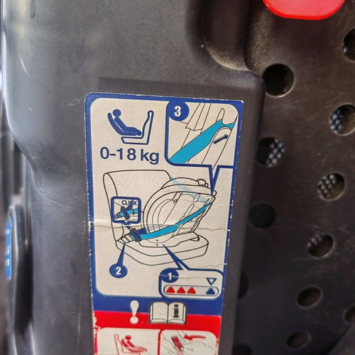 Joy car seat like new, 0-36 kg, adjustable recline