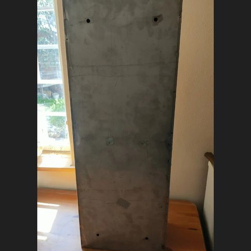 Metal bathroom cabinet new, dimensions H70xW26xD15 cm