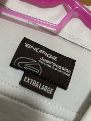Energie men's shirt like new with integrated vest type