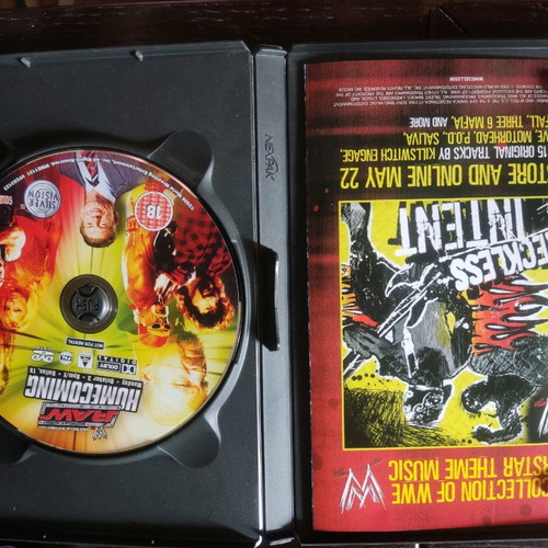 WWE RAW Homecoming DVD used, television show with subtitles