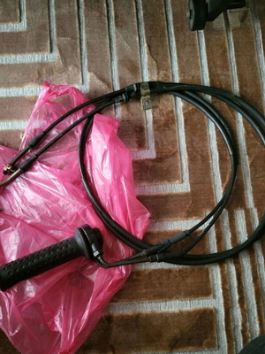 Beverly 500 γκριπτ γκαζιού μεταχειρισμένο με δύο ντίζες μήκους 1,75cm