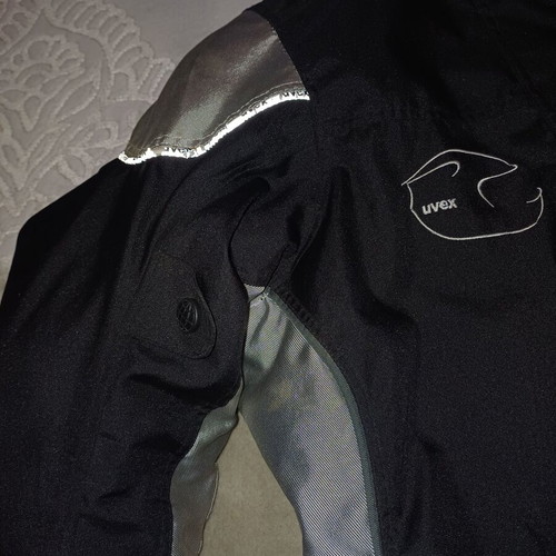 Uvex fabric motorcycle jacket used
