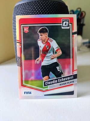 Claudio echeverri rookie rc prizm panini donruss optic river plate argentina